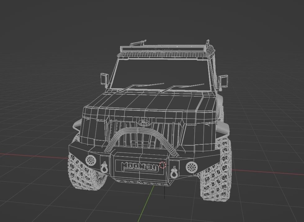 Bolero Low-poly 3D model_2