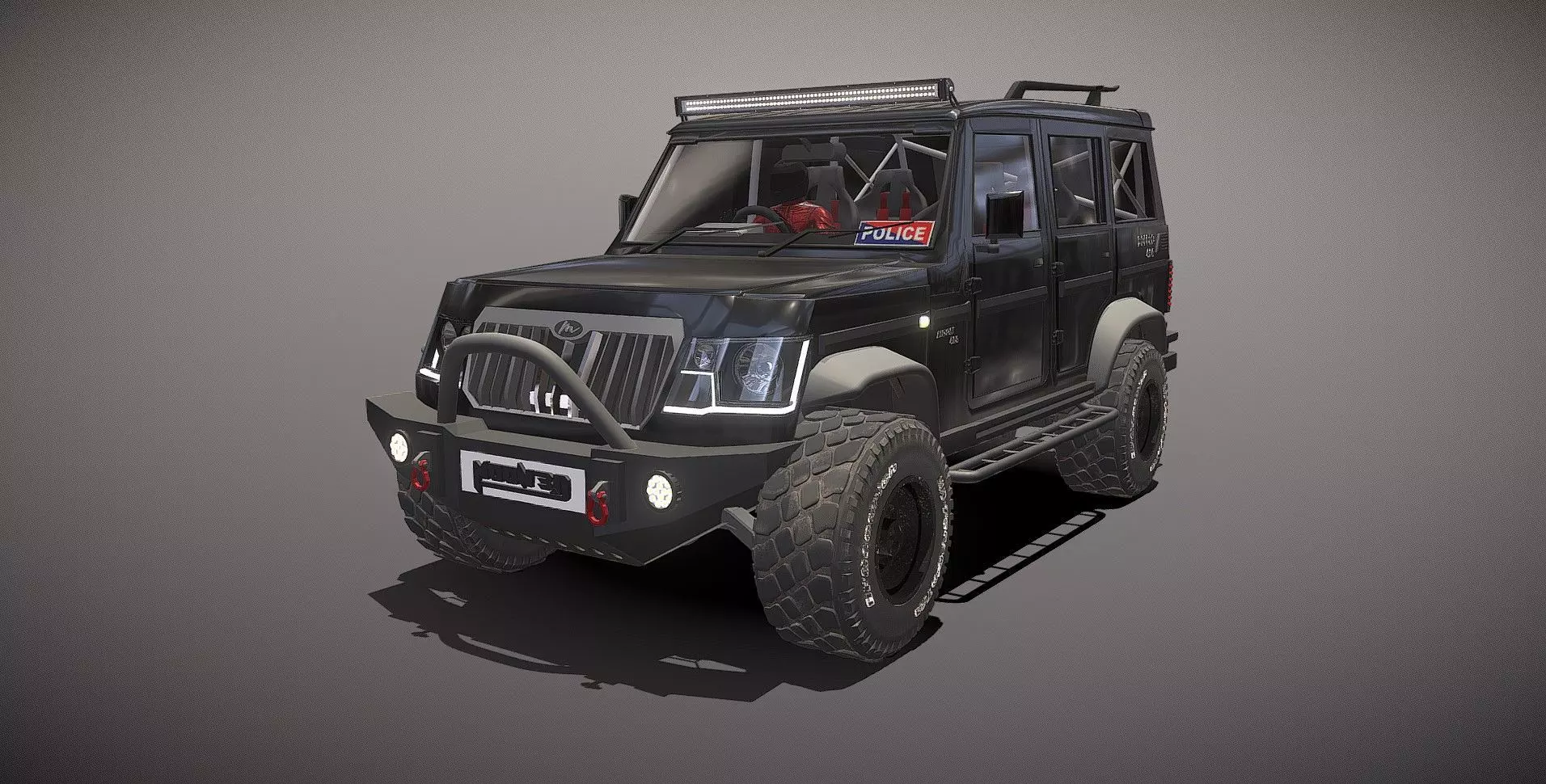 Bolero Low-poly 3D model_0