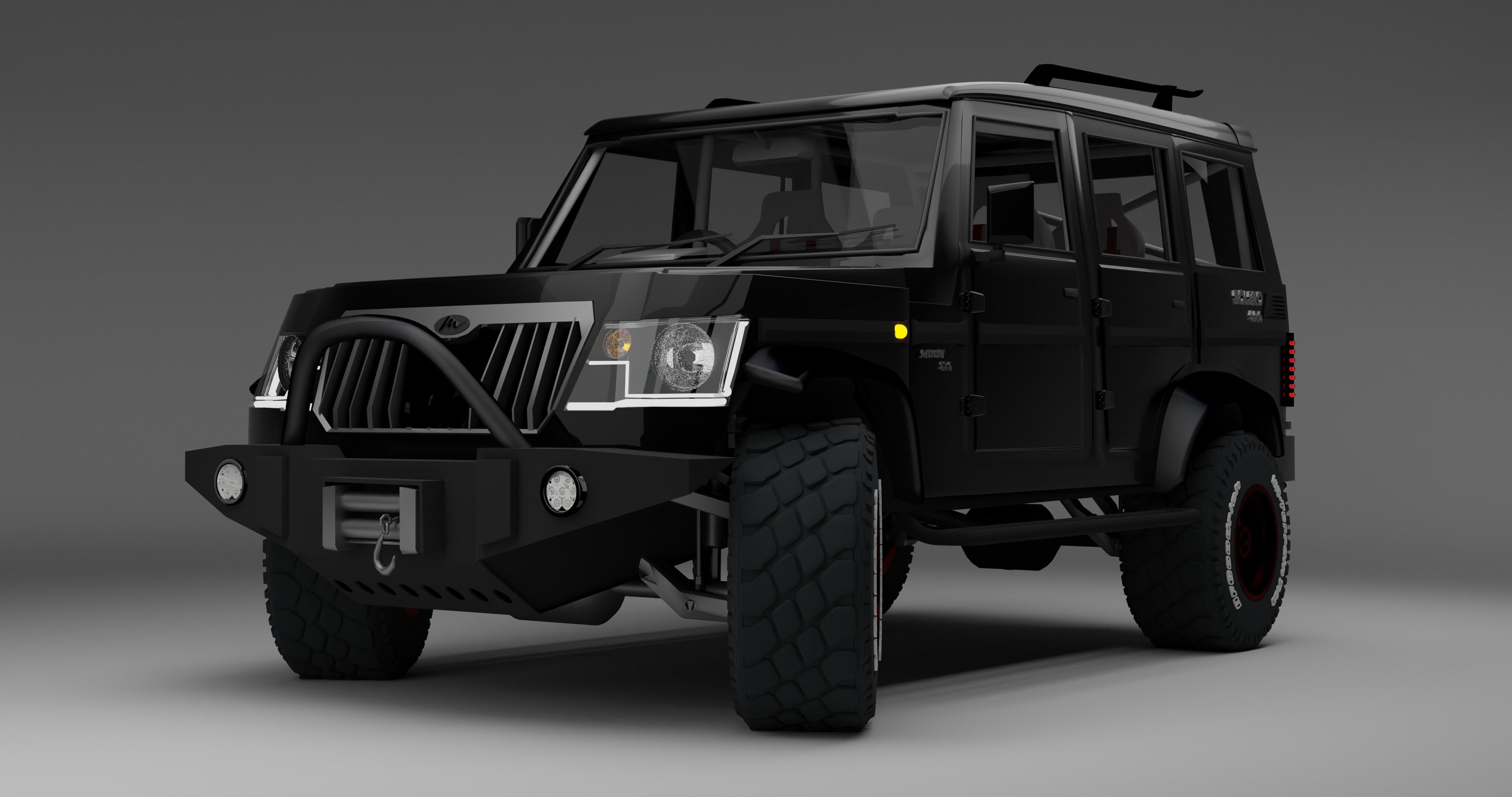 Bolero Low-poly 3D model_4