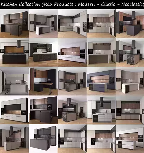 Kitchen Collection  Modern  Classic  Neoclassic 