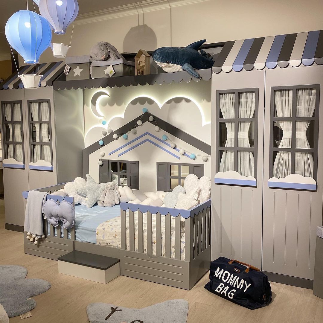 ocean kids room 3D print model_1