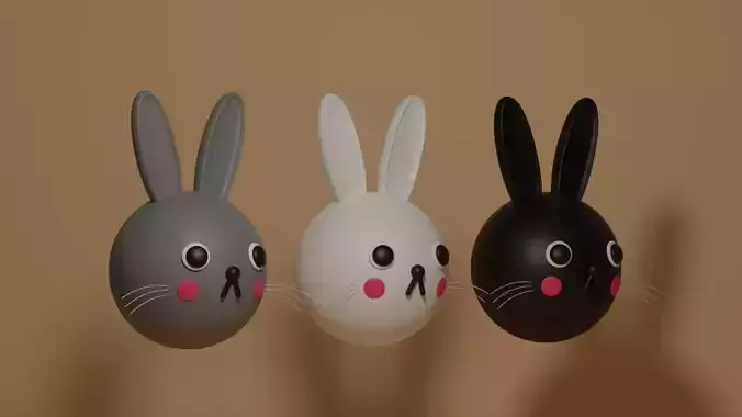 Cartoon Cute Bunny Rabbit Collection