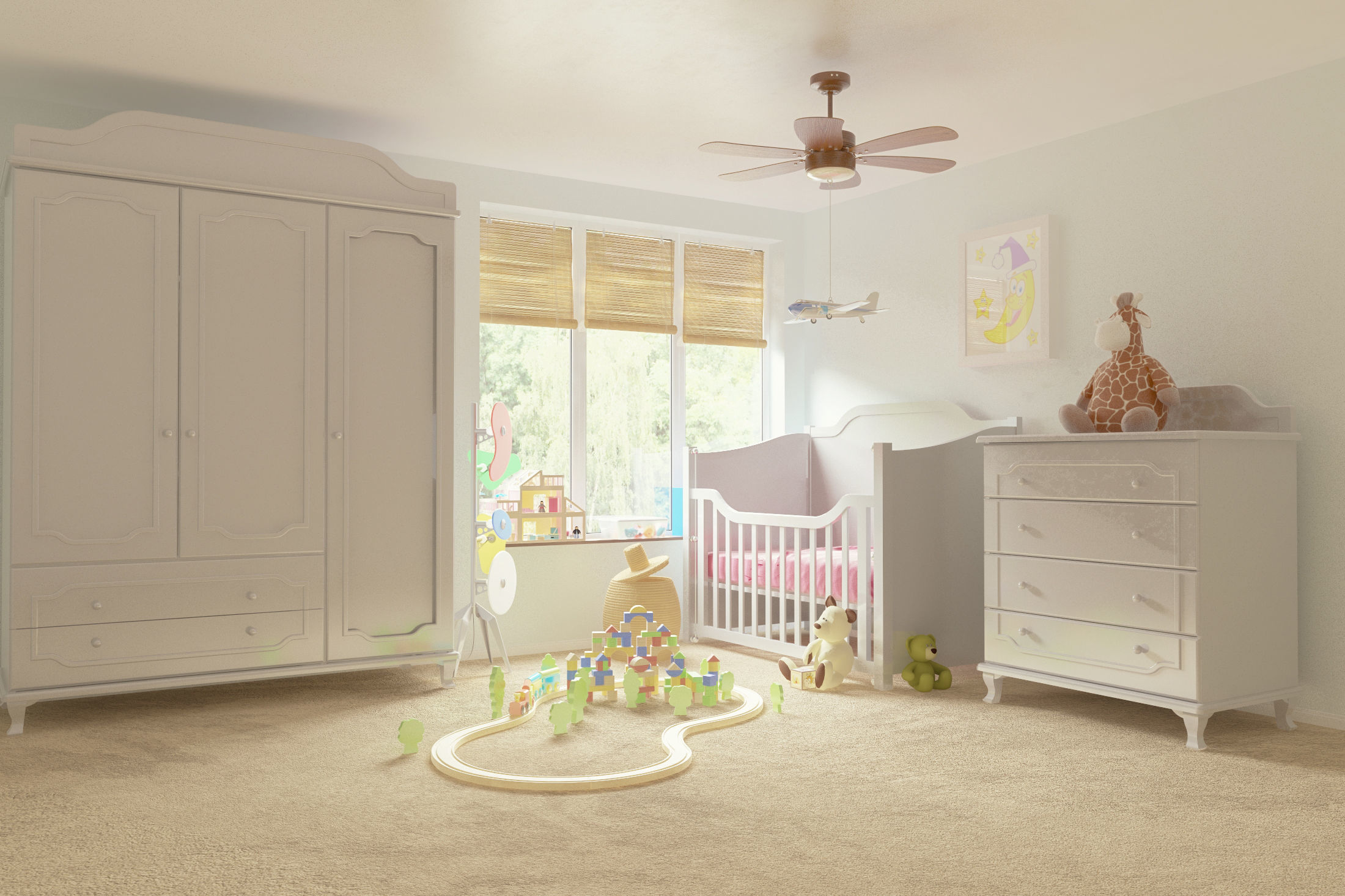 sunshine  room 3D print model_5