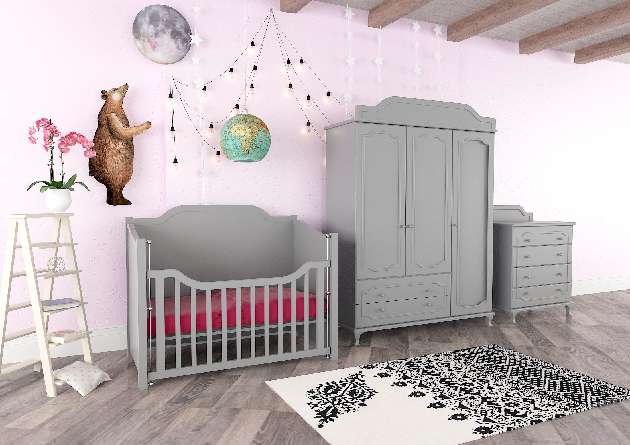 sunshine  room 3D print model_4