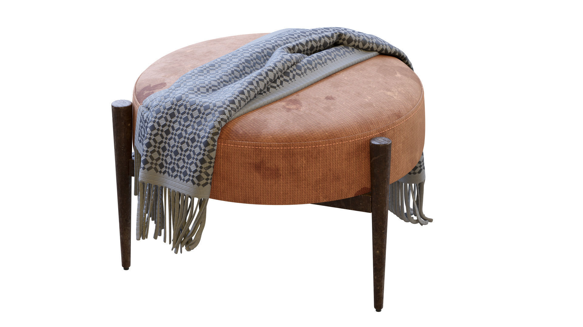 Pouf Viena 3D model_15