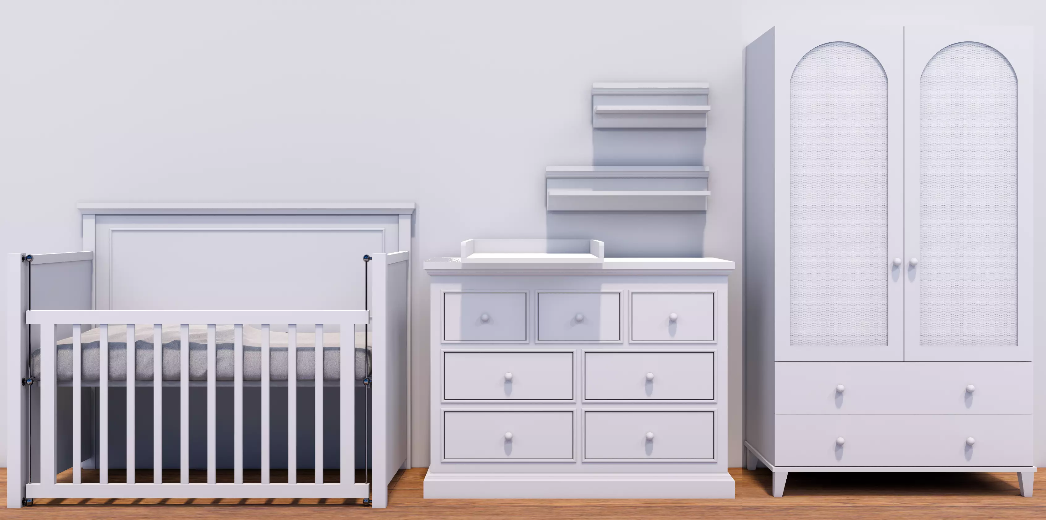 cloud kids room 3D print model