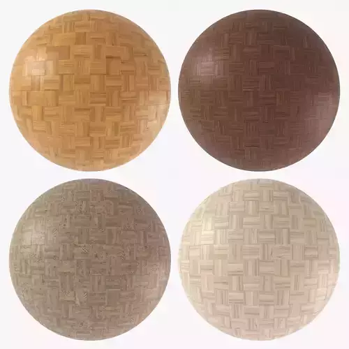 Parquet - Laminate - Wooden floor 4 in 1