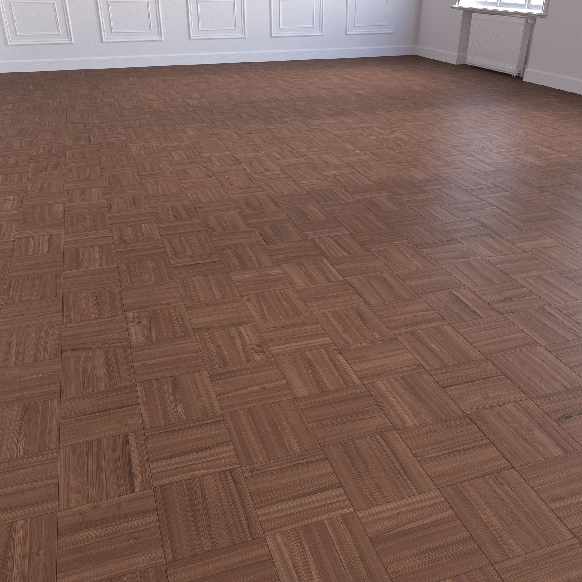 Parquet - Laminate - Wooden floor 4 in 1 3D model_17