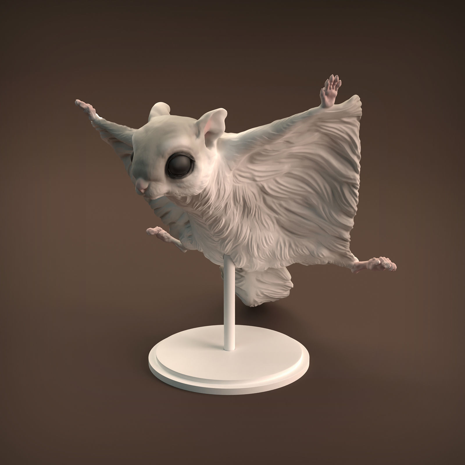 Flying Squirrel for 3D Printing 3D print model_5