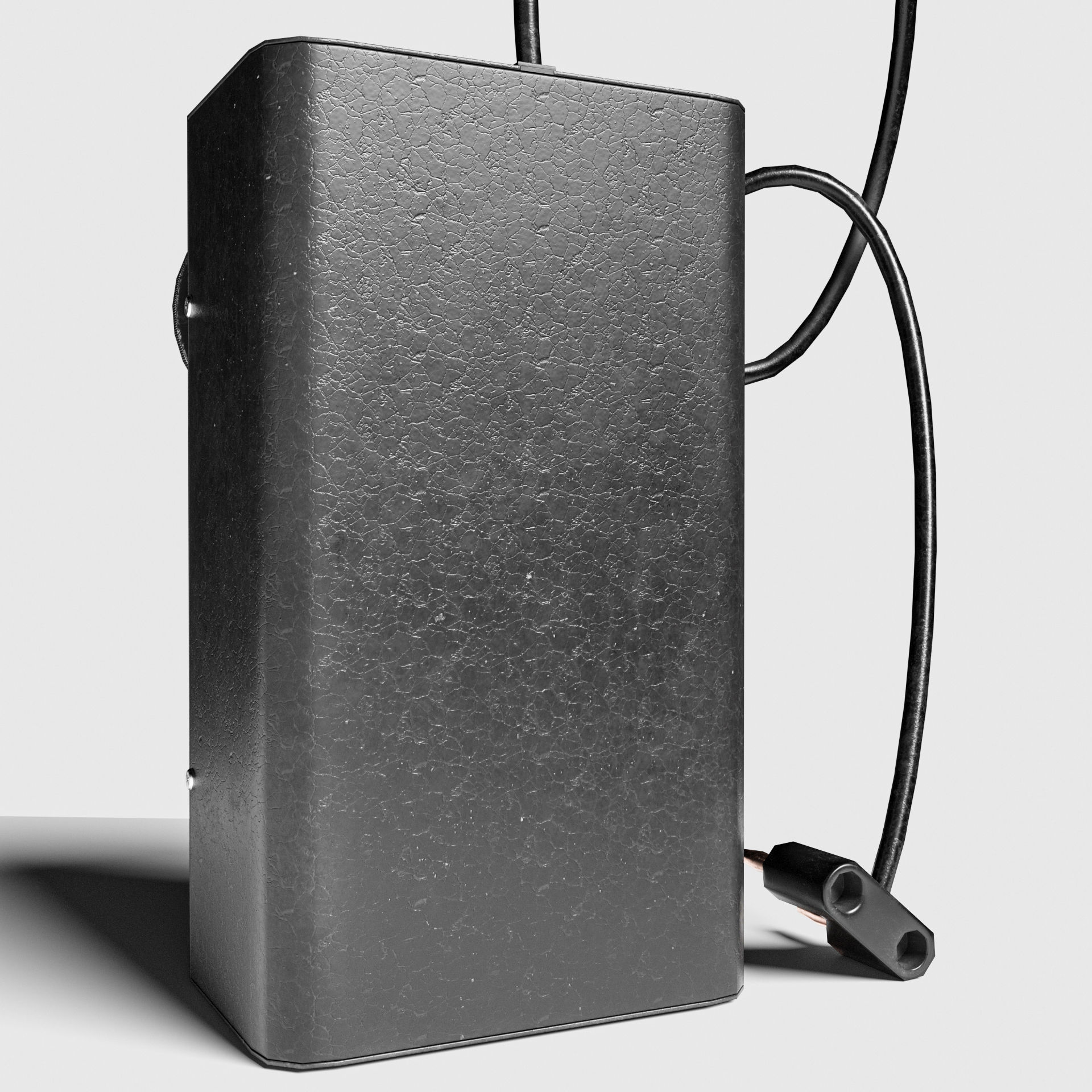 General Radio Transistor Oscillator 1307-A Low-poly 3D model_8