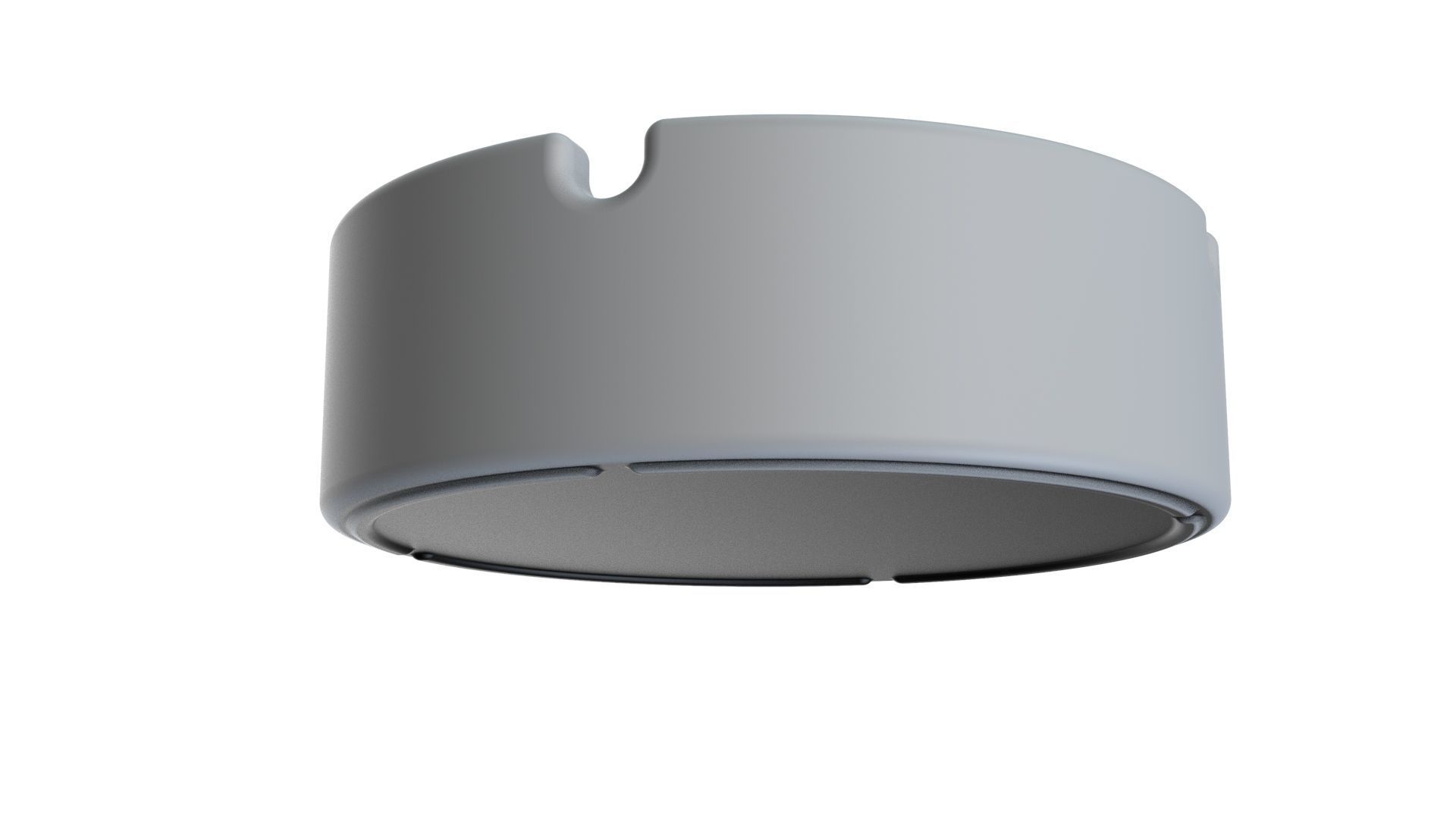Round Ashtray - 1 3D model_7