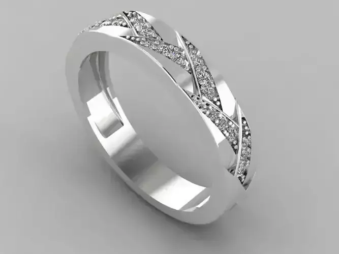 rings wedding band with diamonds