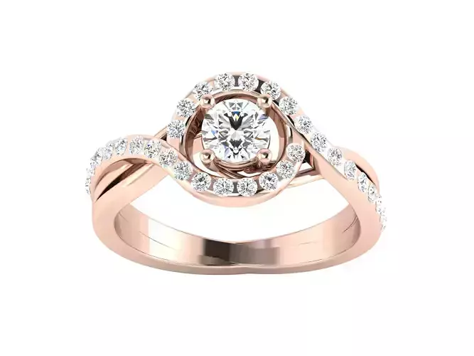 Women  ring 3dm render detail