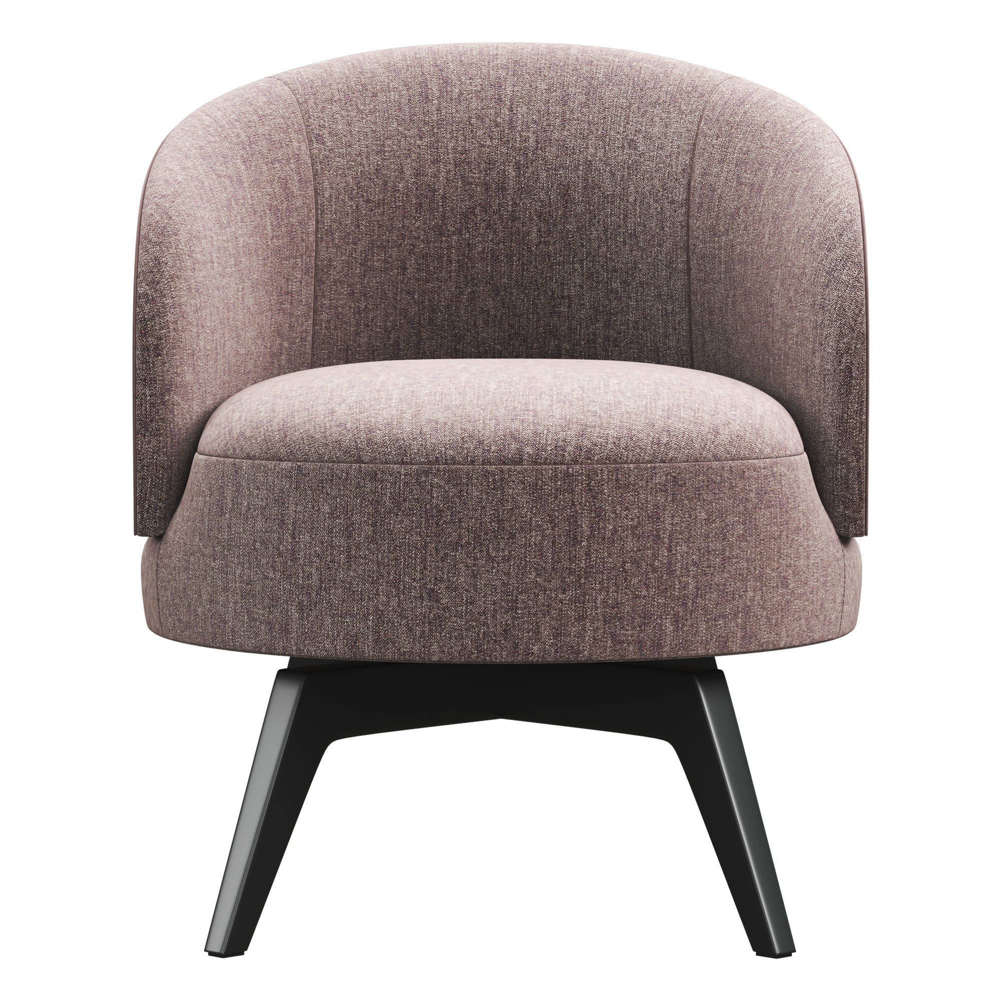 FENDI upholstered chair with legs 3D model_2