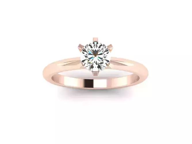 solitaire wedding engagement women ring 3dm render detail 