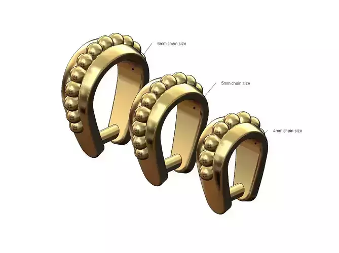 Beaded open loop bail mini set