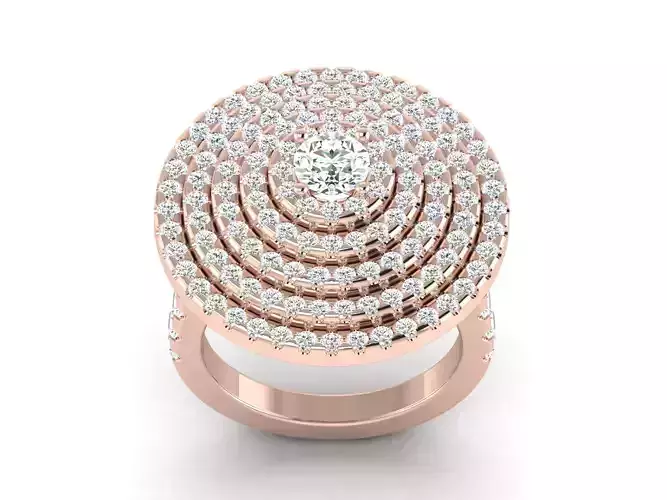 solitaire woman ring