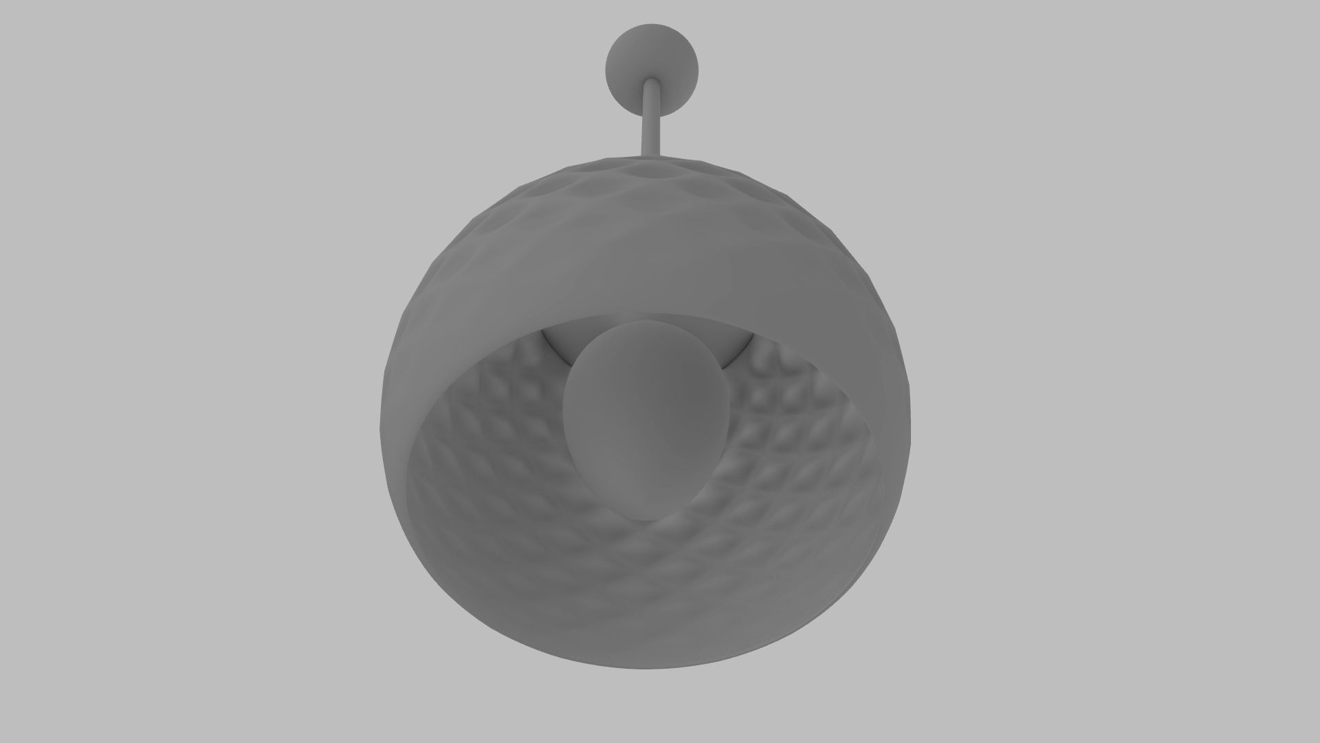 Ceiling lamp-light 3D model_3