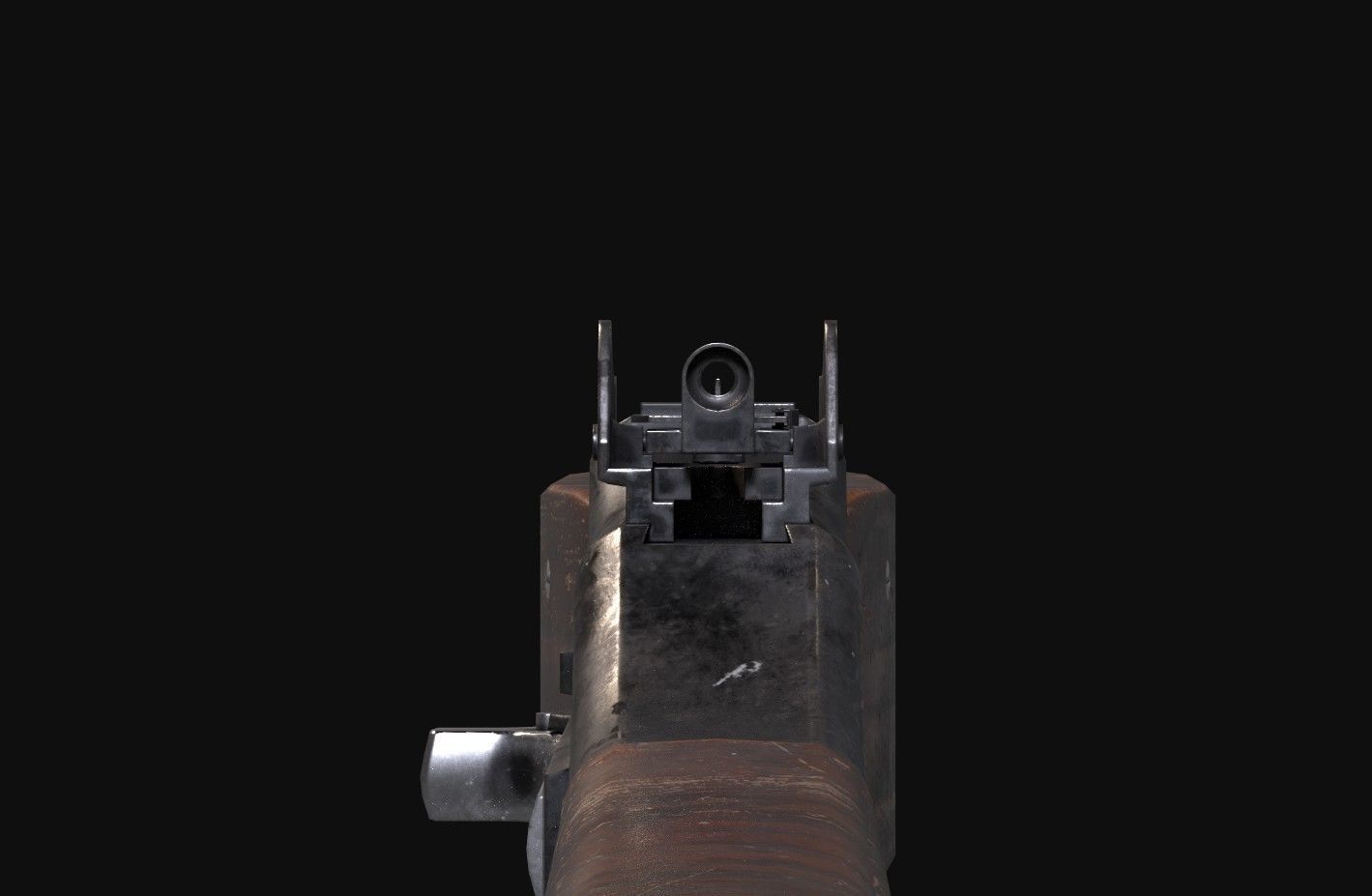 Swedish Kg 21 - Low-poly 3D model PBR  Low-poly 3D model_6