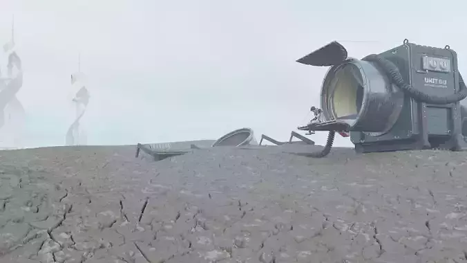 Post Apocalyptic Shanty Town - Building 1 of 10 - The Shelter 3D model