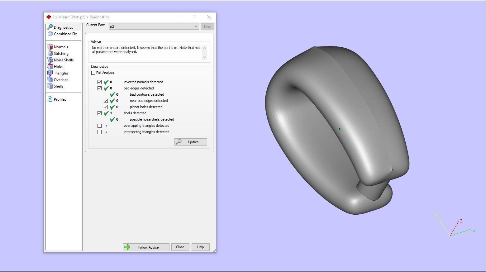 Cancer horoscope pendant 3D print model_6