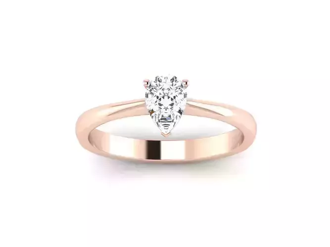 Ring 3dm stl renders details 3D print model gold engagement w... 3D print model