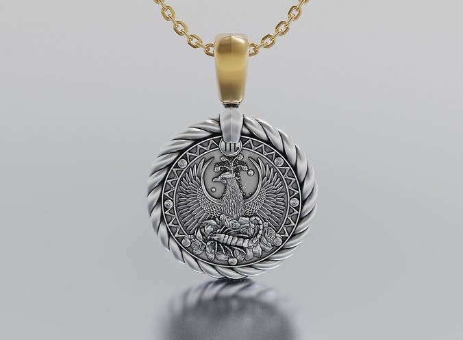 Scorpion horoscope pendant 3D print model