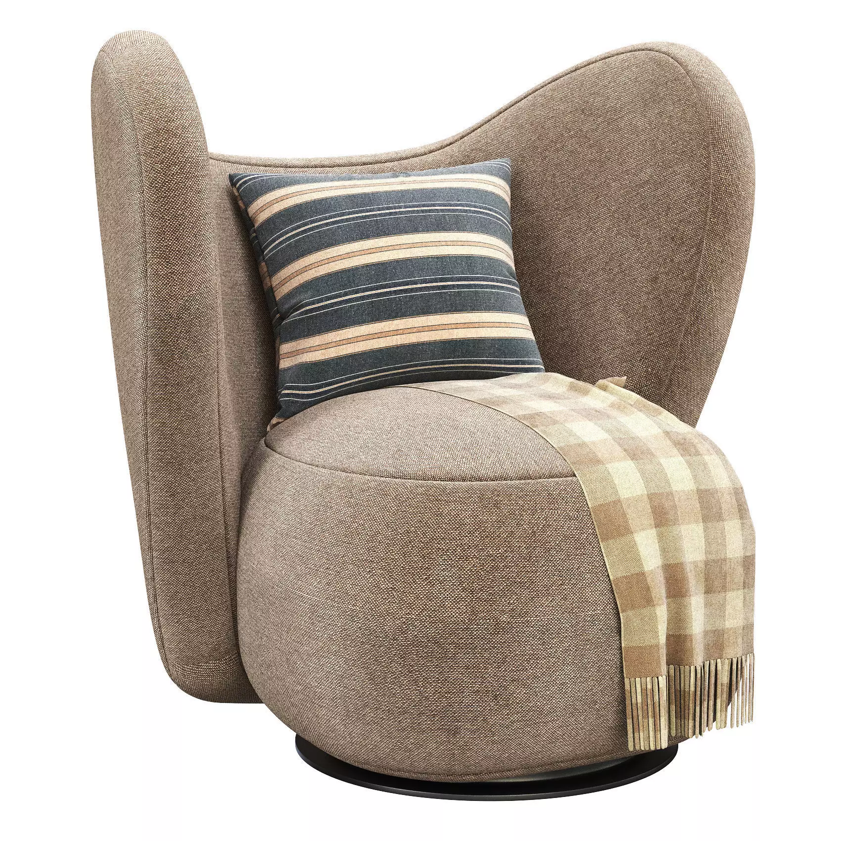 Big Big Lounge Chair 3d model Low-poly 3D model