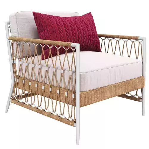 Salt Creek Lounge Chair Serena Lily 3D model