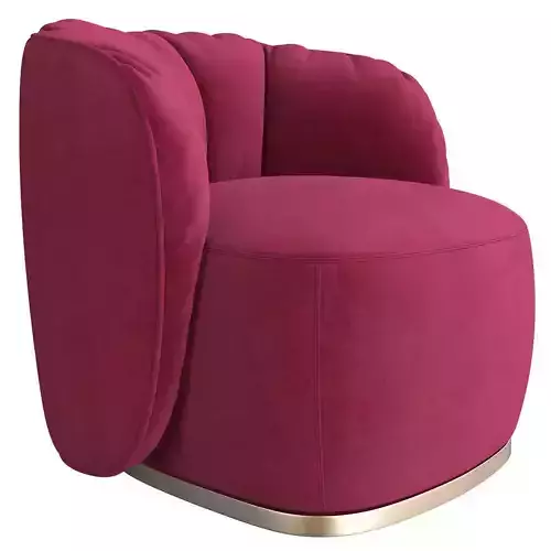 Sipario Lounge Chair 3d model