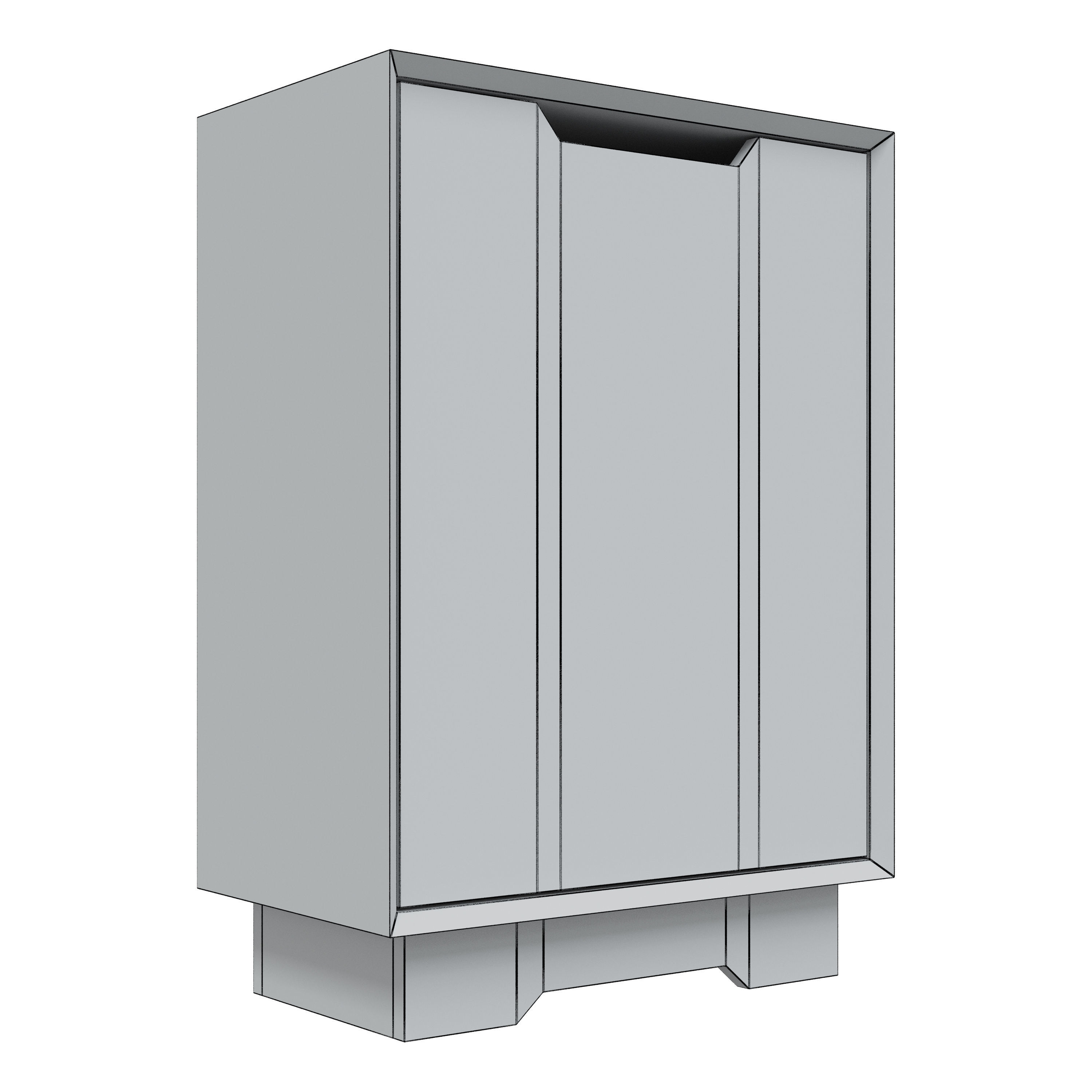 Cabinet F2 01 3D model_2