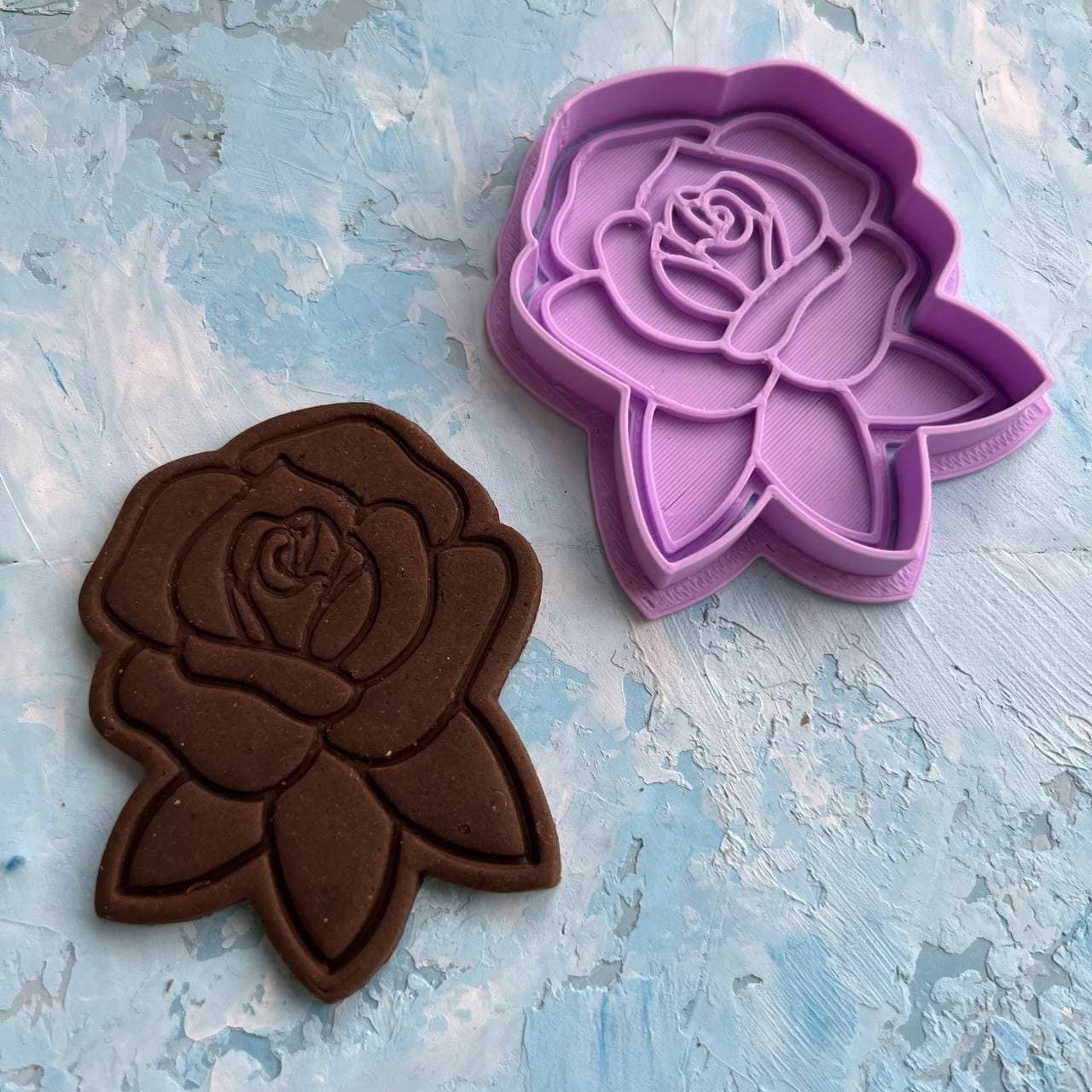 Flower Cookie Cutter 3D print model_2