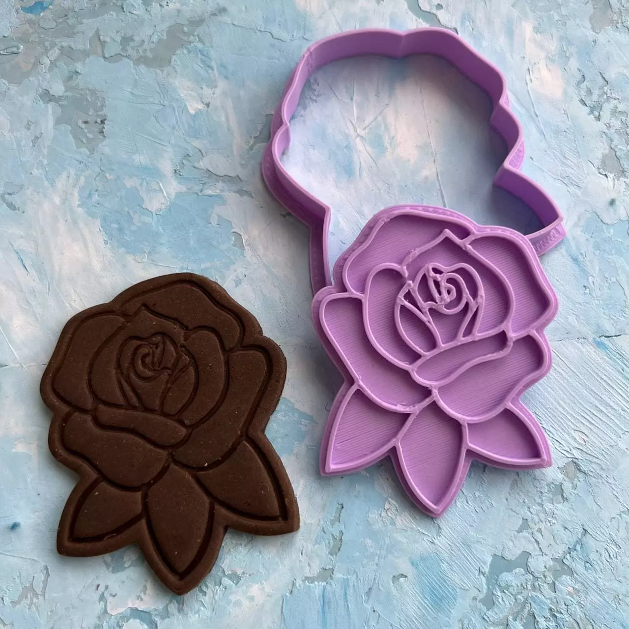 Flower Cookie Cutter 3D print model_0