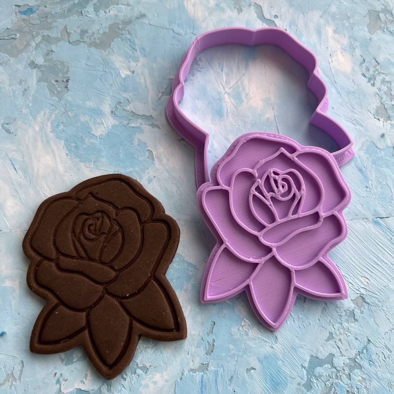 Flower Cookie Cutter 3D print model_1