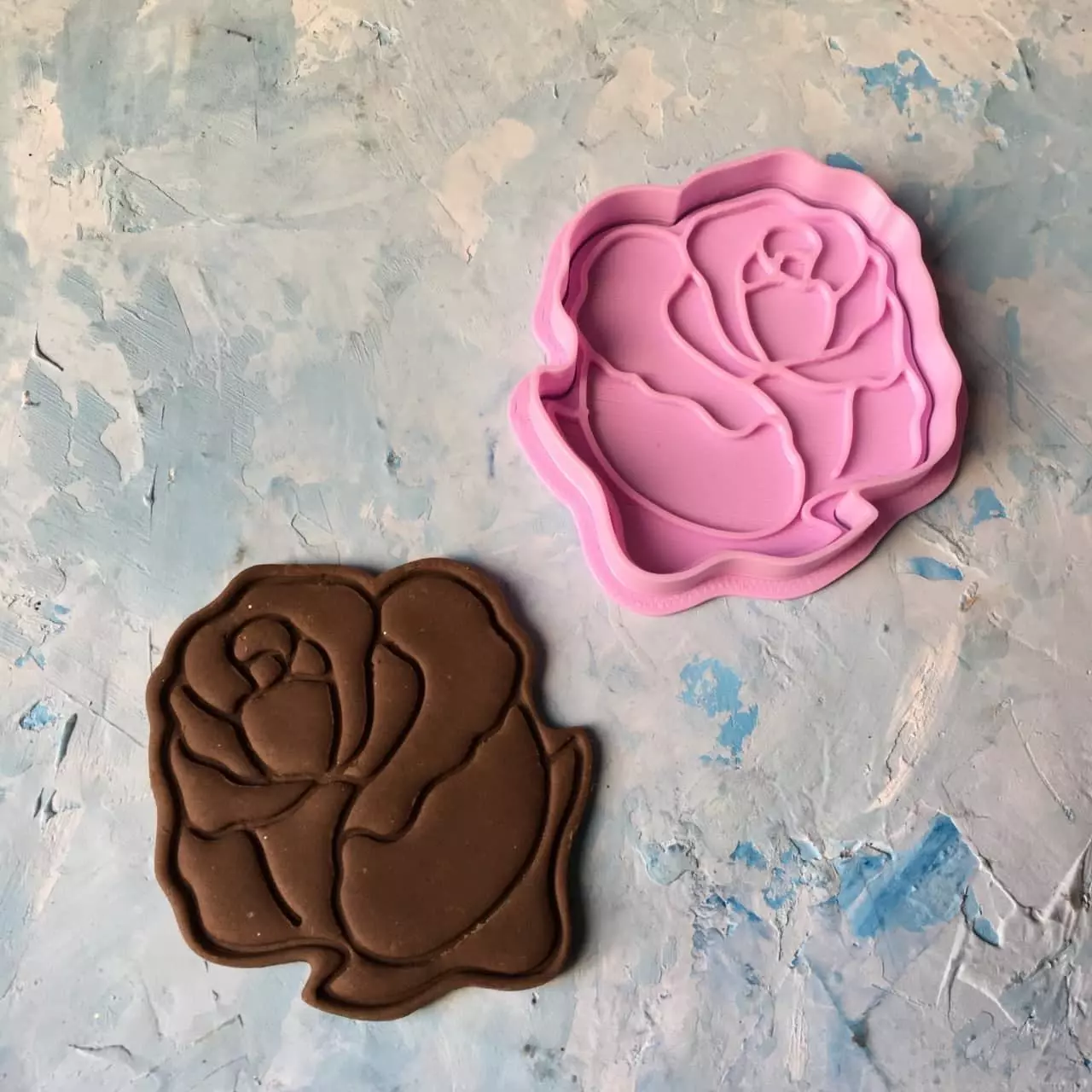 Rose Cookie Cutter 3D print model