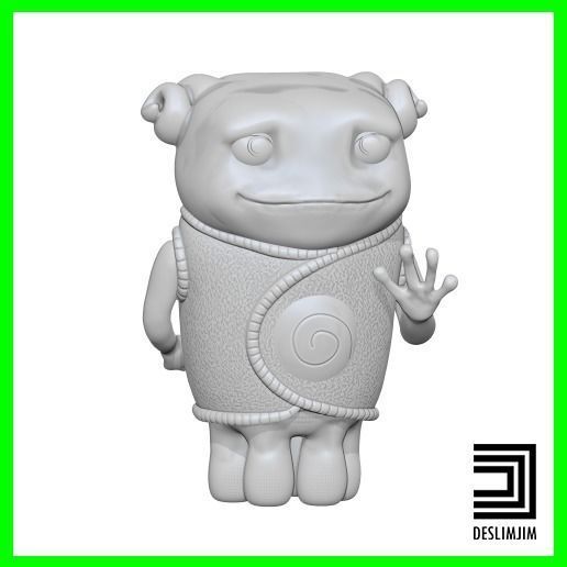 Oh Home Dreamworks  3D print model_1