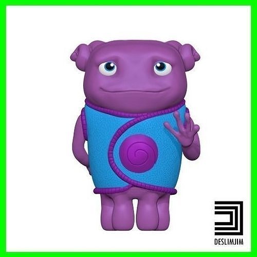 Oh Home Dreamworks  3D print model