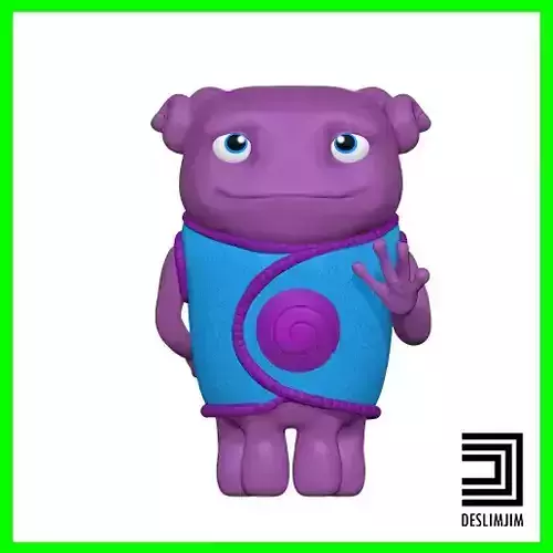 Oh Home Dreamworks  3D print model