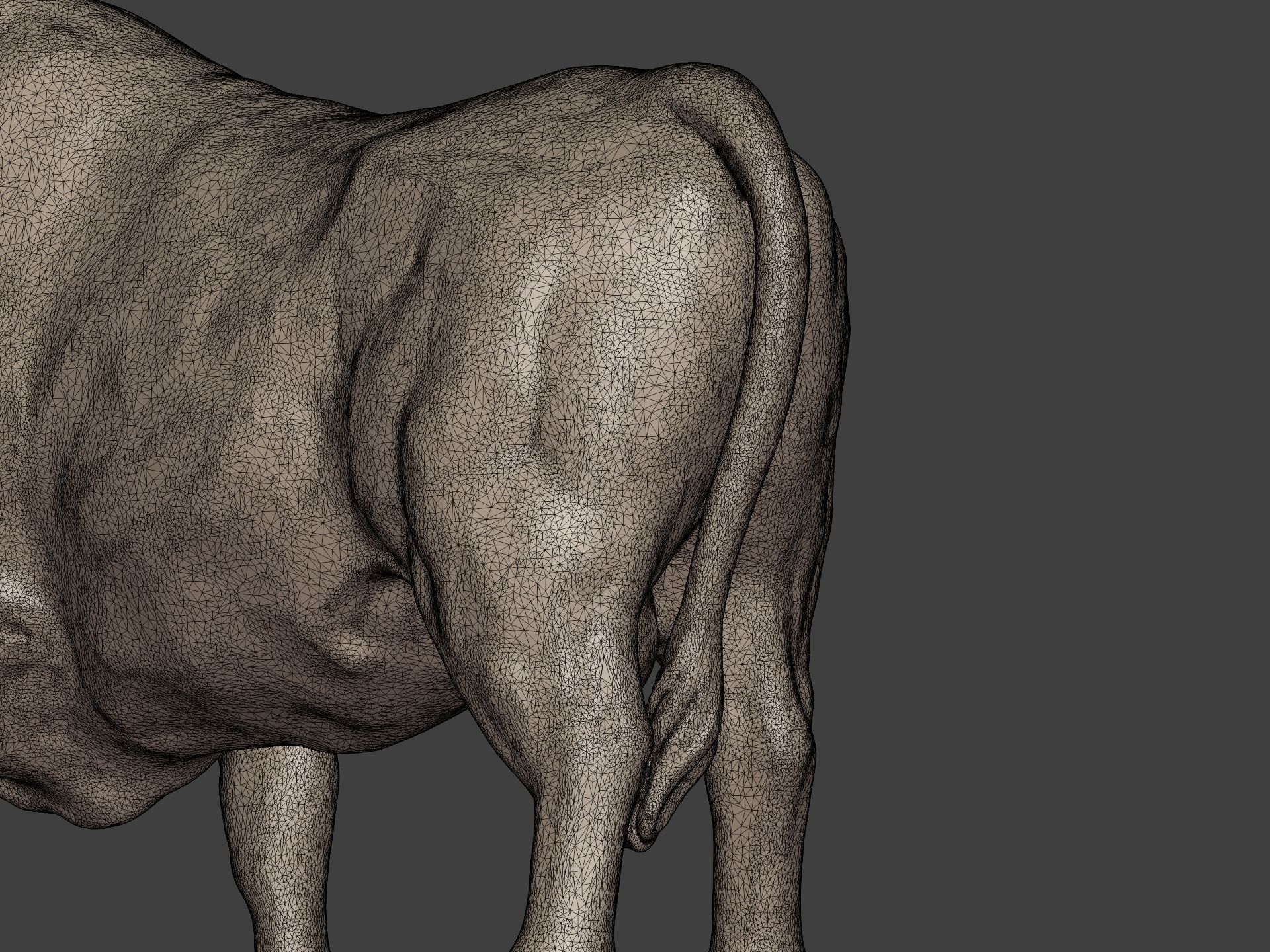  Bull Statue Ready for 3D Printing 3D print model_18
