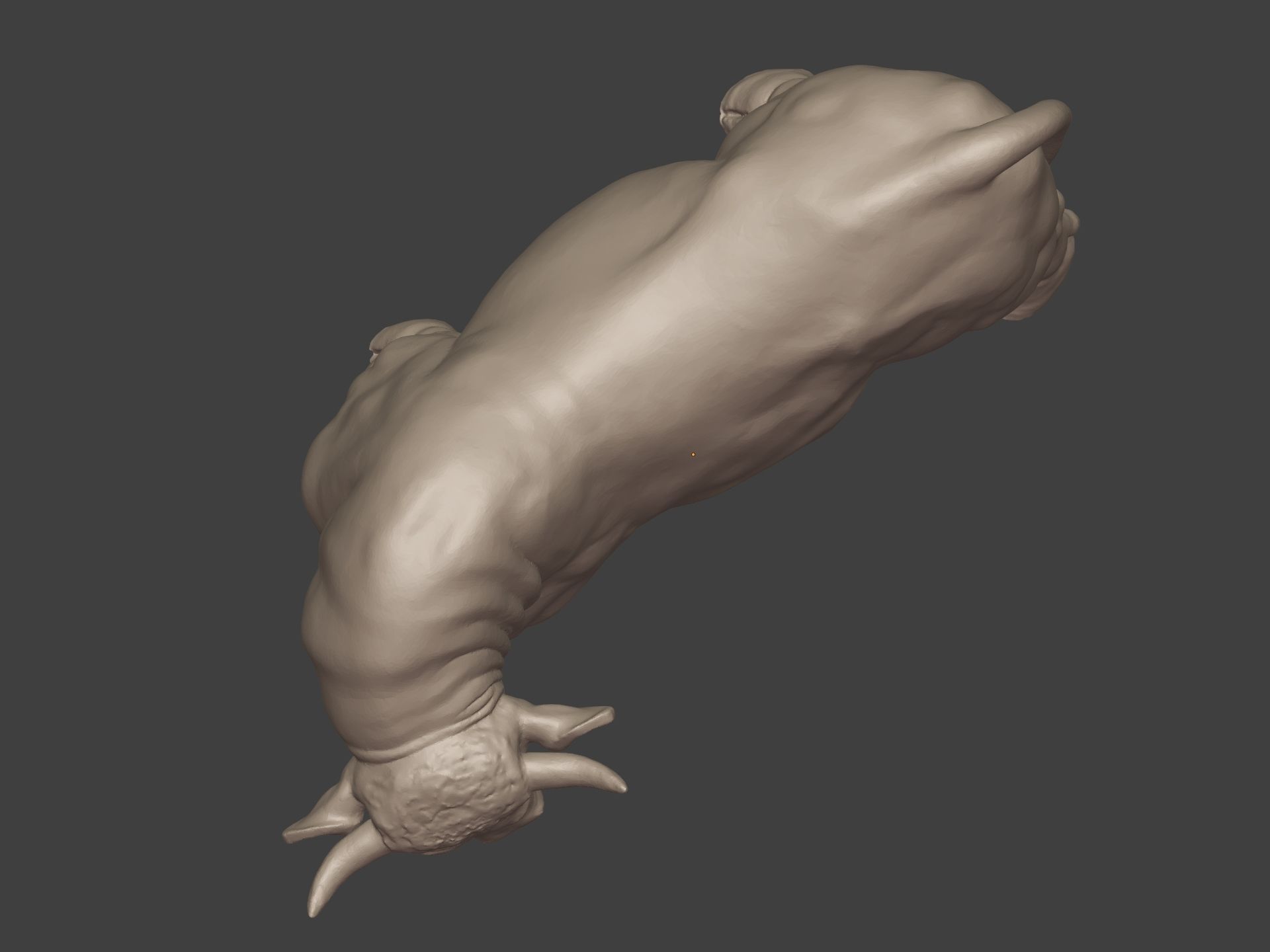  Bull Statue Ready for 3D Printing 3D print model_11