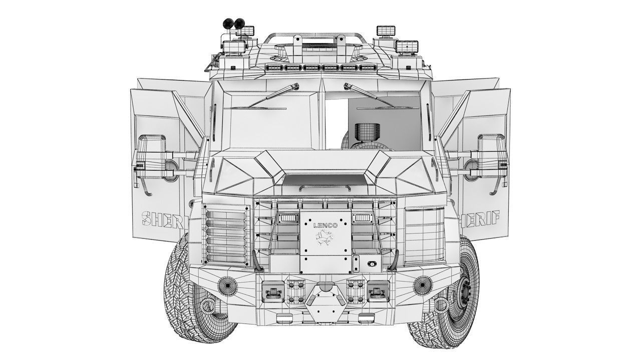 Bearcat G2  3D model_24