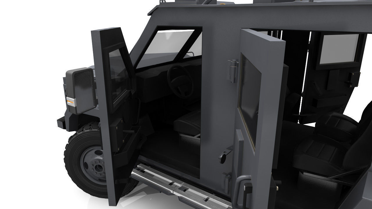 Bearcat G2  3D model_16