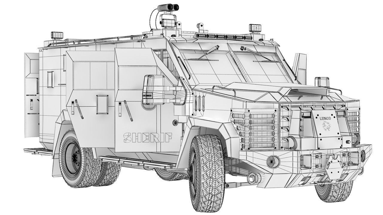 Bearcat G2  3D model_23