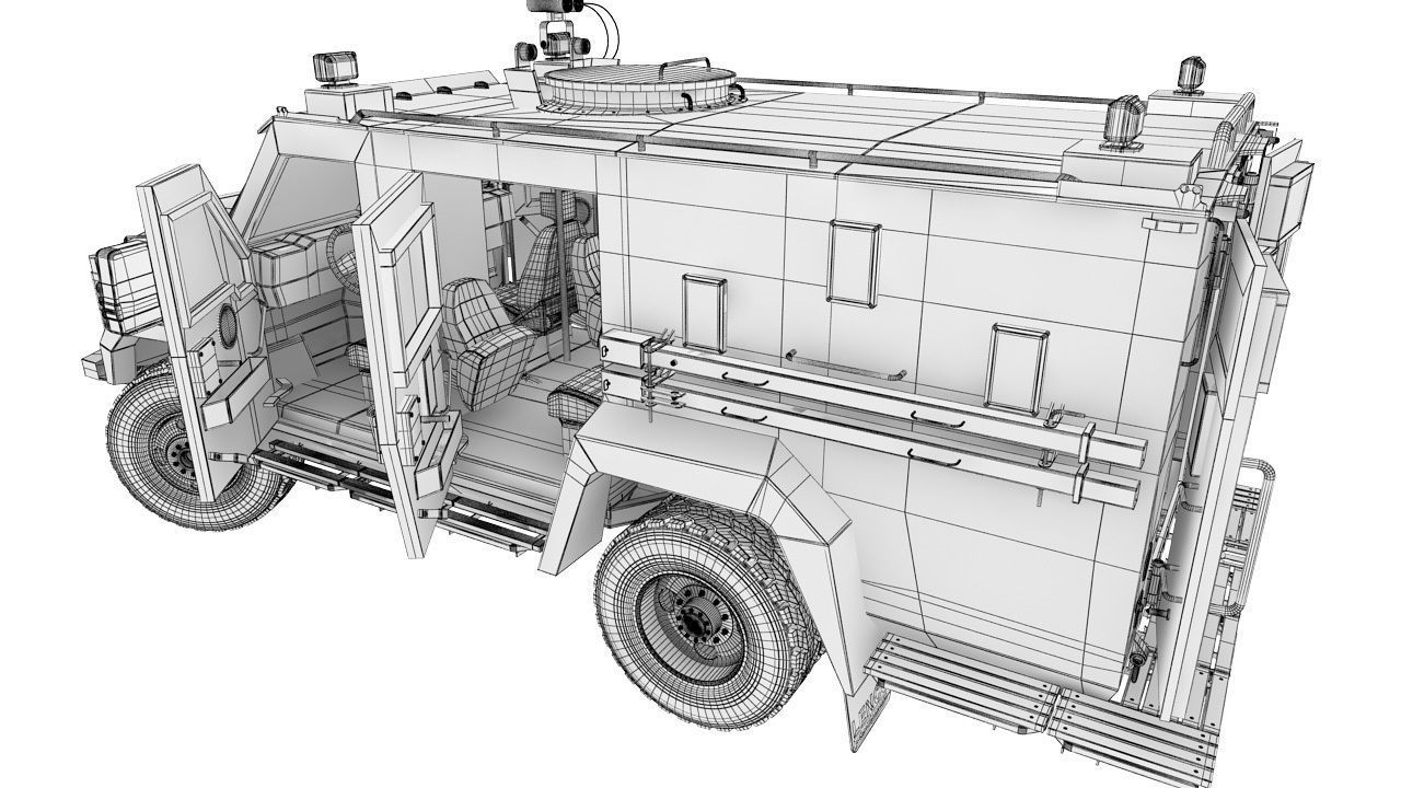 Bearcat G2  3D model_35
