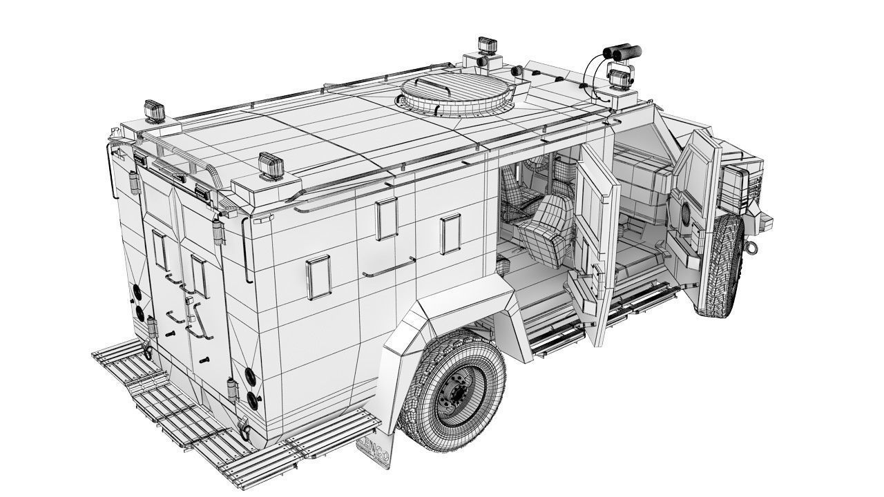 Bearcat G2  3D model_32