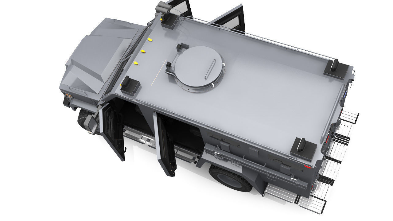 Bearcat G2  3D model_12