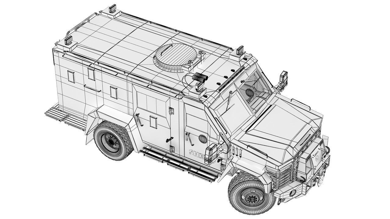 Bearcat G2  3D model_25