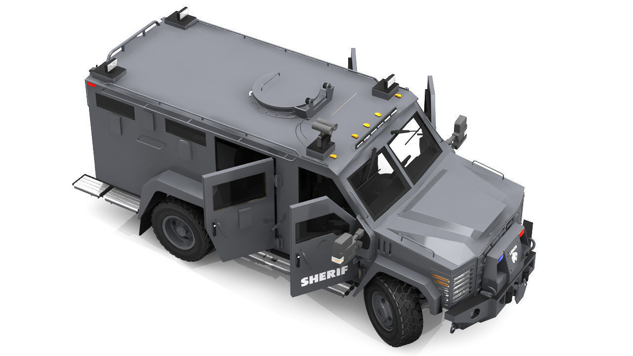 Bearcat G2  3D model_6