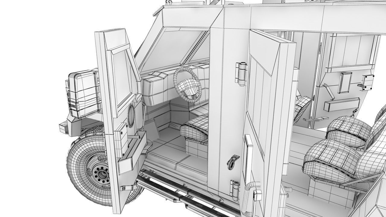 Bearcat G2  3D model_34