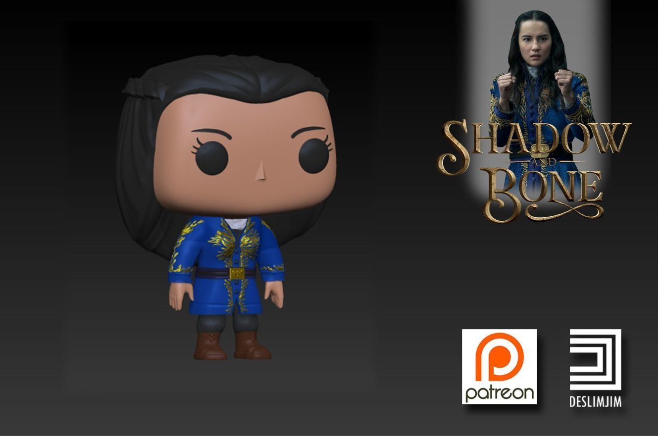 Alina Shadow and Bone - Funko Pop 3D print model_1